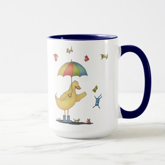 Mug La pluie de chats et de chiens (Droite)