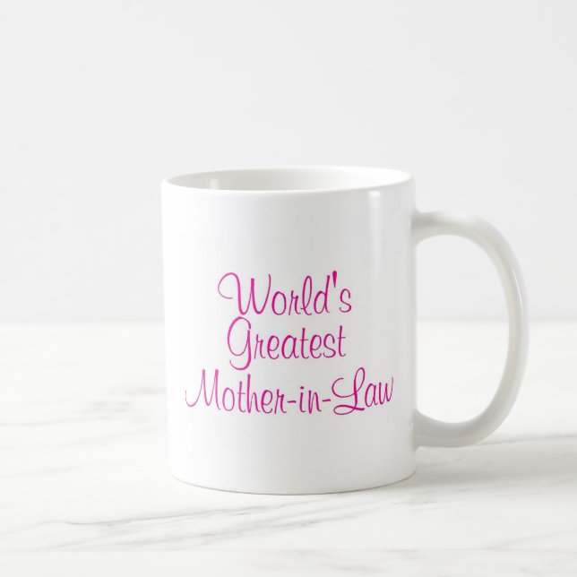 Mug La plus grande belle-mère des mondes (Droite)