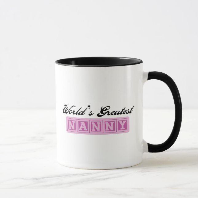 Mug La plus grande bonne d'enfants du monde (Droite)