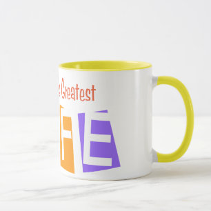 Mug La plus grande épouse du rétro monde