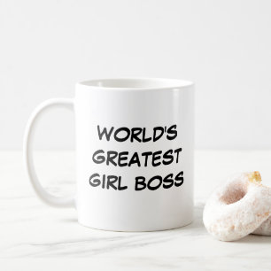 Mug "La plus grande fille Boss du monde"