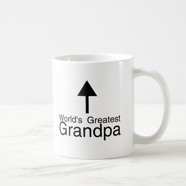 Mug La plus grande flèche de grand-papa des mondes (Droite)