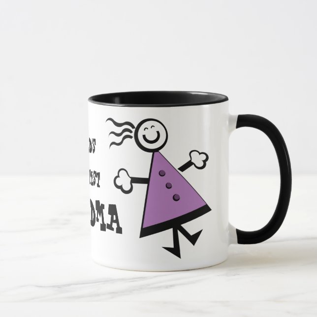 Mug La plus grande grand-maman du monde (Droite)