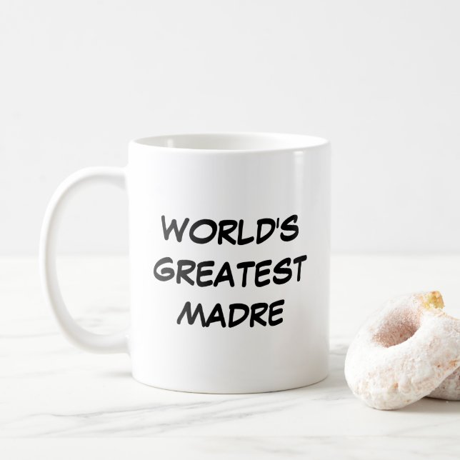 Mug "La plus grande Madre du monde" (Avec donut)