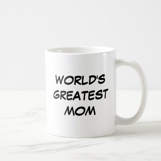 Mug "La plus grande maman du monde" (Droite)