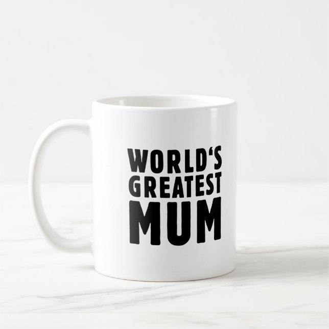 Mug La plus grande maman du monde (Gauche)