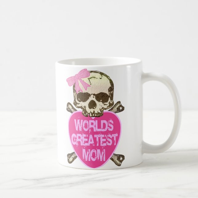 Mug La plus grande maman du monde gothique (Droite)