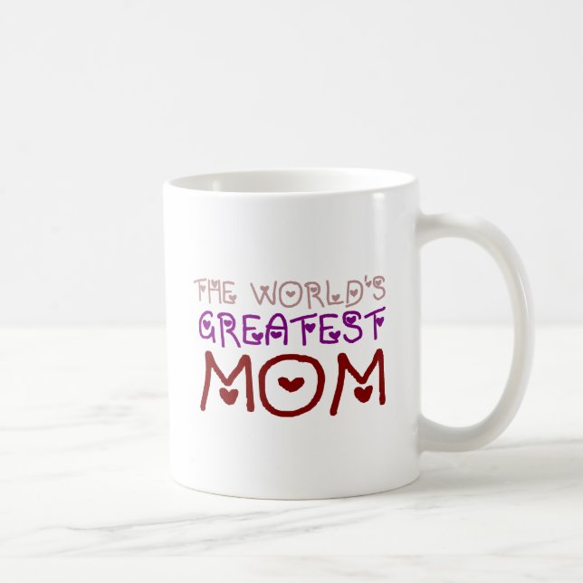Mug La plus grande maman du monde (le jour et (Droite)