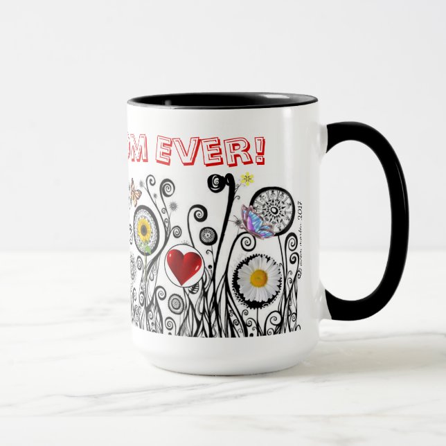 Mug La plus grande maman jamais ! (Droite)