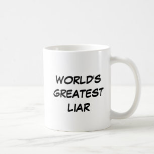 Mug La plus grande menteuse du monde