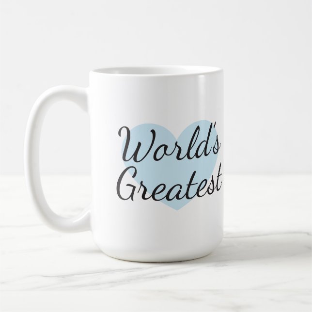 Mug La plus grande nièce du monde (15 oz) (Gauche)