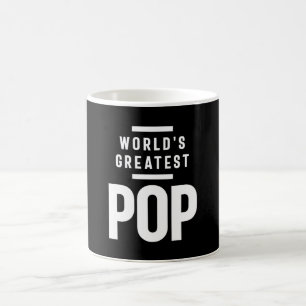 Mug La plus grande pop du monde   Cadeau Père Grand-Pè