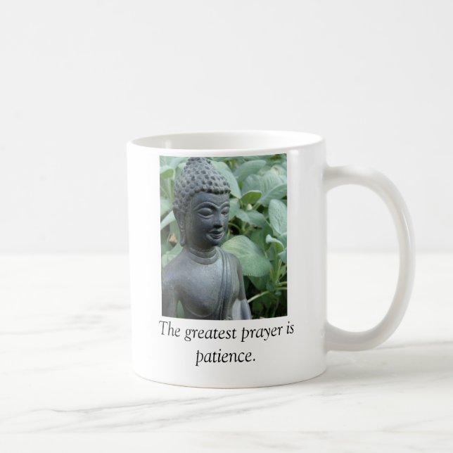 Mug La plus grande prière est la patience (Droite)