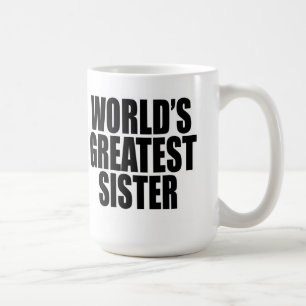 Mug La plus grande soeur du monde