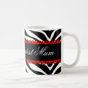 Mug La plus grandes copie de zèbre de la maman du