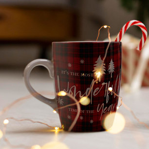 Mug La Plus Merveilleuse Période De L'Année À Carreaux