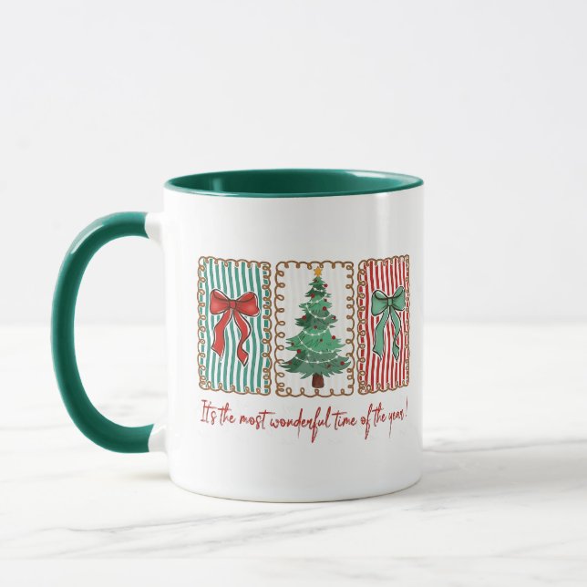 Mug La Plus Merveilleuse Période De L'Année Coquette N (Gauche)