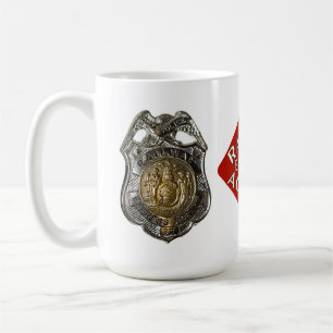 Mug La police exprès de chemin de fer Badge