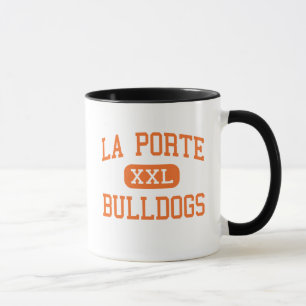 Mug La Porte - bouledogues - lycée - La Porte le Texa
