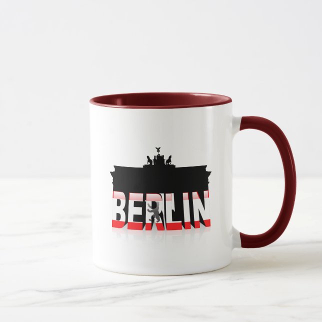 Mug La Porte de Brandebourg À Berlin (Droite)