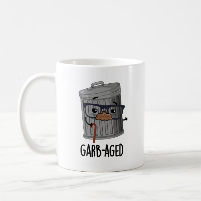 Mug La poubelle drôle d'âge Garb peut jouer (Gauche)