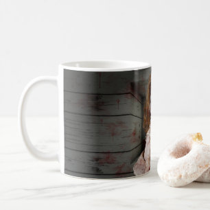 Mug La poupée en porcelaine hantée vintage de Slippery