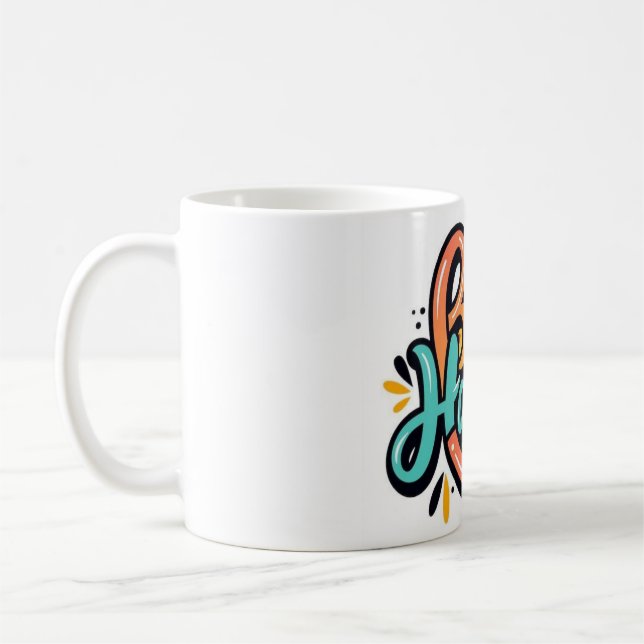 Mug La poursuite du bonheur : trouver la joie au quoti (Gauche)