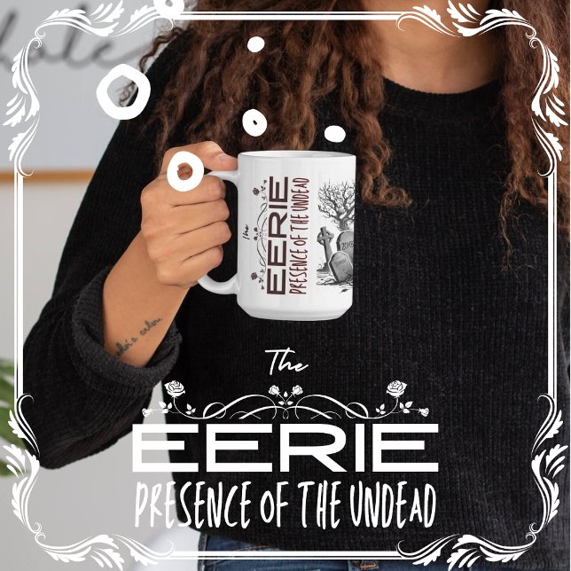 Mug La présence étrange des morts-vivants (The Eerie Presence of the Undead cover from The Beekeeper Store)