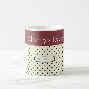 Mug La prière change tout dans la foi de Jésus-Christ