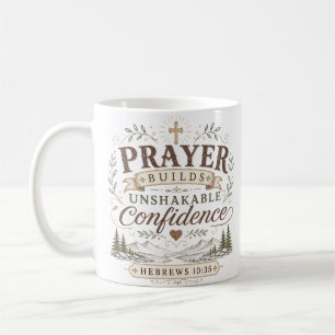 Mug La prière construit une confiance inébranlable Cit