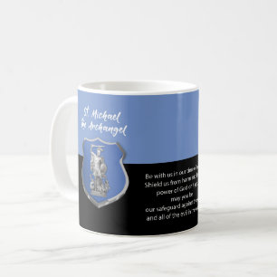 Mug La prière de saint Michael Archangel Penser à vo