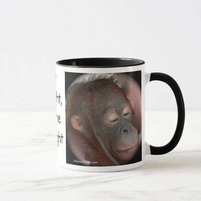 Mug La prière des enfants d'orang-outan (Droite)