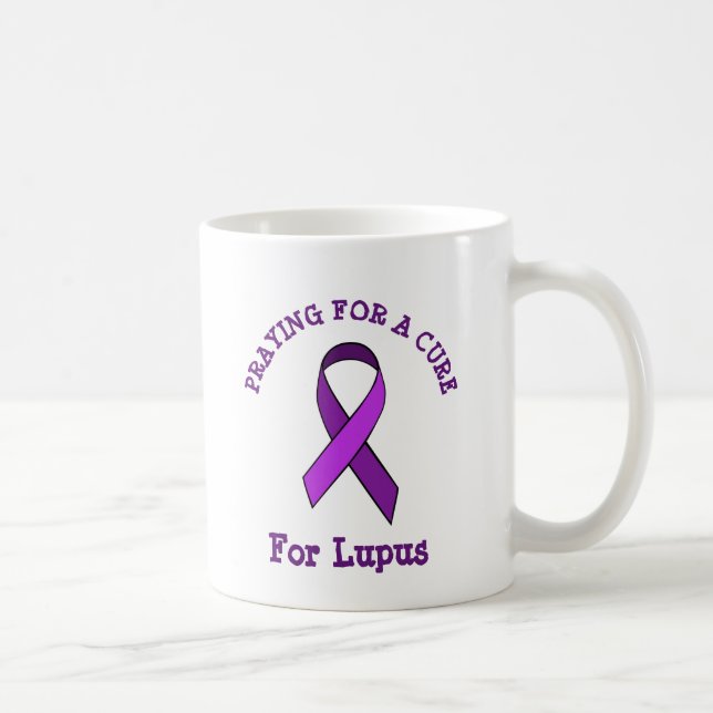 Mug La prière pour une boue de lupus guéri (Droite)