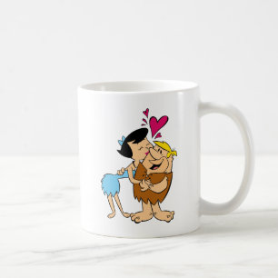 Mug La prise de bec de baiser des Flintstones Betty