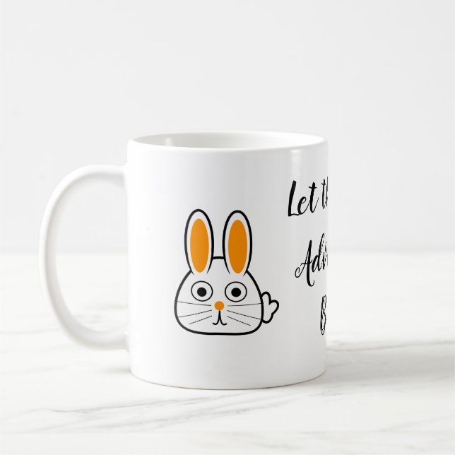 Mug La prochaine aventure commence - Bunny Hero (Gauche)