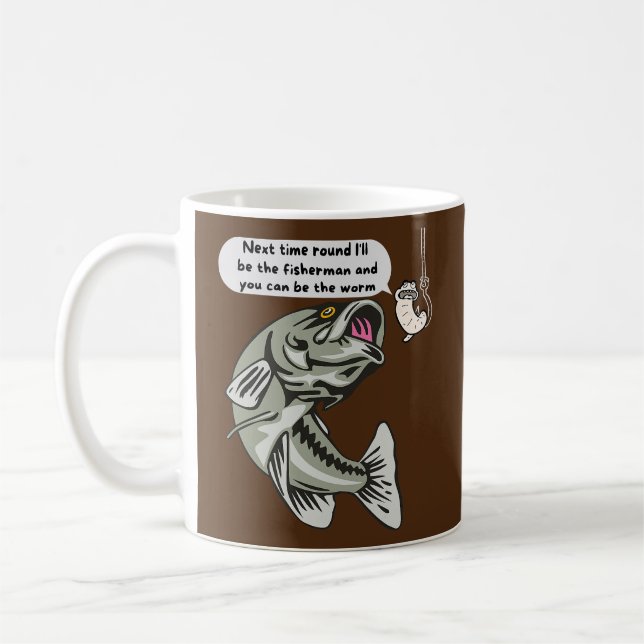 Mug La prochaine fois, je serai le pêcheur (Gauche)