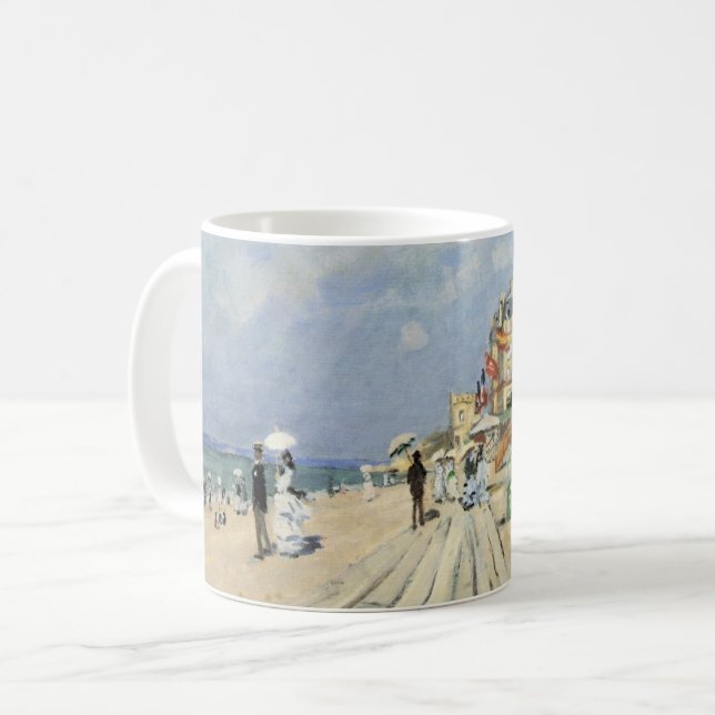 Mug La promenade à Trouville par Claude Monet (Devant gauche)