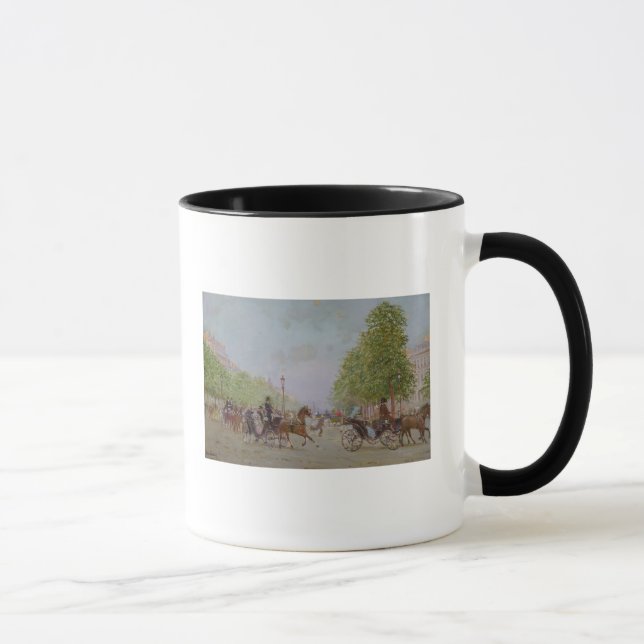 Mug La promenade sur le Champs-Elysees (Droite)