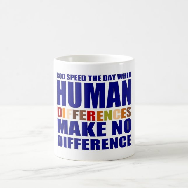 Mug La race ou l'ethnie devrait avoir de l'importance (Centre)