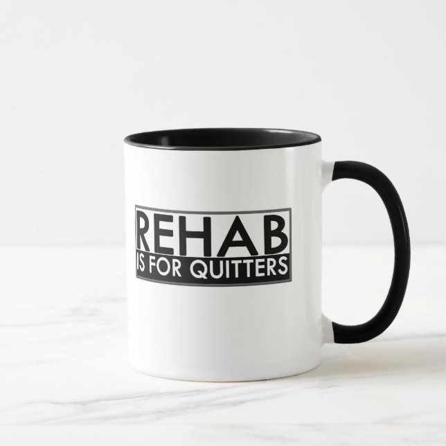Mug La réadaptation est pour des renonceurs (Droite)