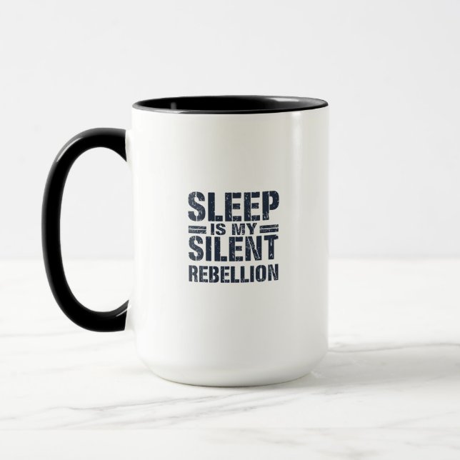 Mug La rébellion silencieuse : le pouvoir du sommeil (Gauche)