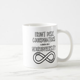 Mug La réception célèbre la Neurodiversité Acceptation