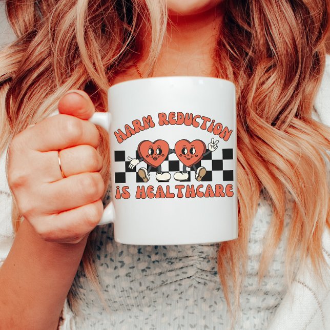 Mug La Réduction Des Dommages Est Les Soins De Santé,  (Créateur téléchargé)