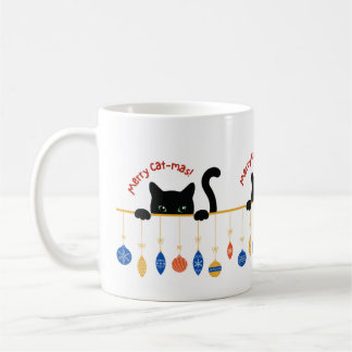 Mug La règle des chats noirs ! Amour Mini-panthère pou