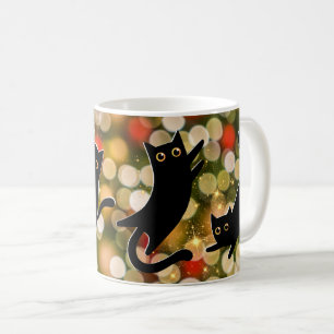 Mug La règle des chats noirs ! Amour Mini-panthère pou