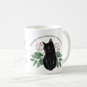 Mug La règle des chats noirs ! C'est un Noël mini-pant