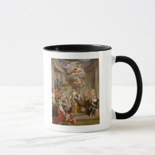 Mug La Reine Anne présent des plans des militaires de