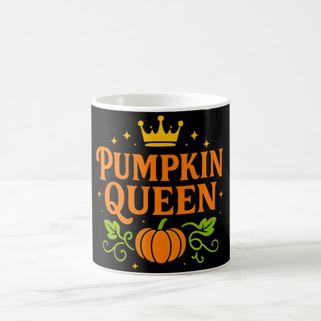 Mug La reine citrouille Halloween (Centre)