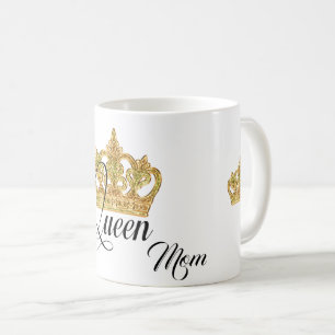 Mug La reine de la couronne personnalisée Mère Mère