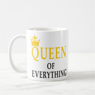 Mug La Reine de tout idée mignonne de cadeaux de